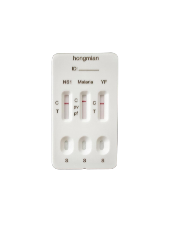 3-in-1 Rapid Test Kit for Malaria Pf/Pv, Dengue NS1 & Yellow Fever for Clinic & Travel