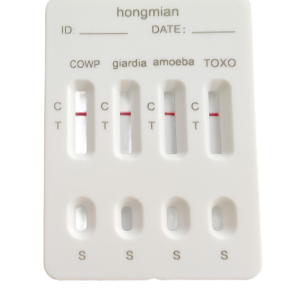 4in1 Detection Kit for Cryptosporidium Giardia Amoeba Toxoplasma Supplier Hongmian