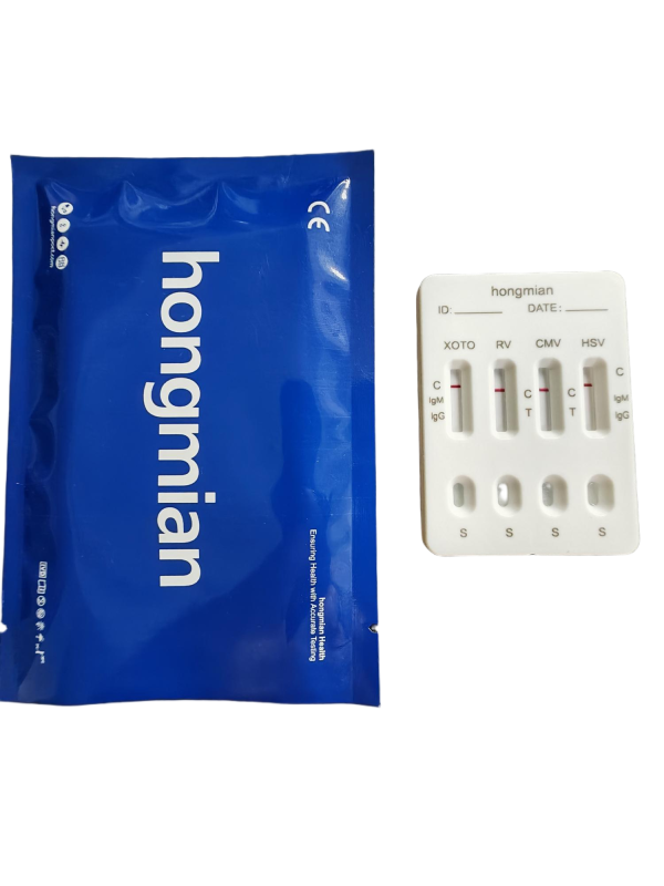 4-in-1 Toxoplasma Rubella Cytomegalovirus Herpes Simplex IgM IgG Detection Kit Wholesale