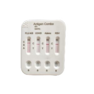 5-in-1 Detection Kit of COVID-19 Influenza A Influenza B RSV Adenovirus Antigens Custom