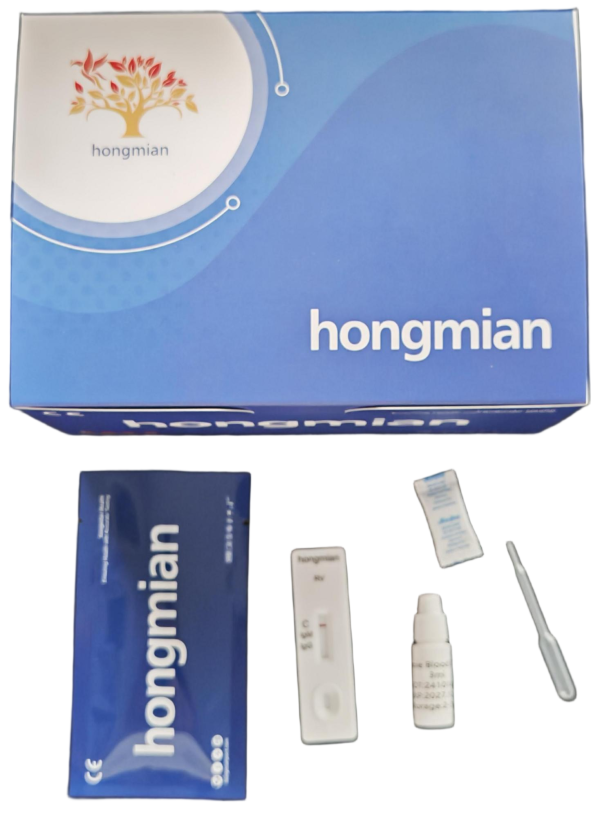 Rubella Virus lgMlgG Antibody Rapid Test Kits Whole Blood CE Hongmian Manufacturer