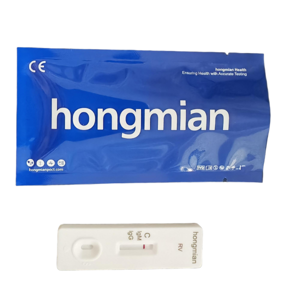Rubella Virus lgMlgG Antibody Rapid Test Kits Whole Blood CE Hongmian Manufacturer